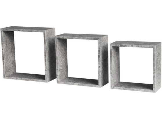 Wandregal Simple 3 - Grau, MODERN, Holzwerkstoff (30/30/12cm) Wandregal Simple 3 - Grau, MODERN, Holzwerkstoff (30/30/12cm)