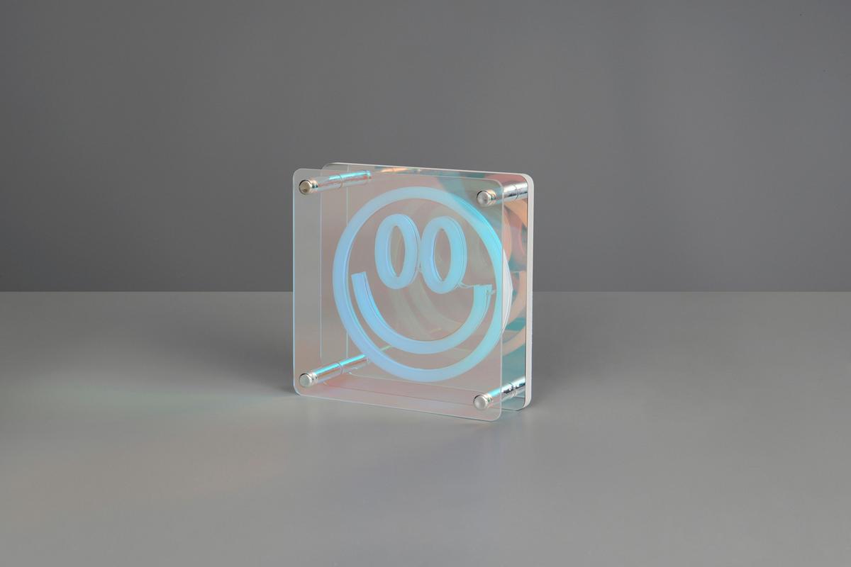 DEKORAČNÍ LED SVÍTIDLO HELGA - průhledné, Moderní, kov/plast (14,5/14,5/5cm) - Mömax