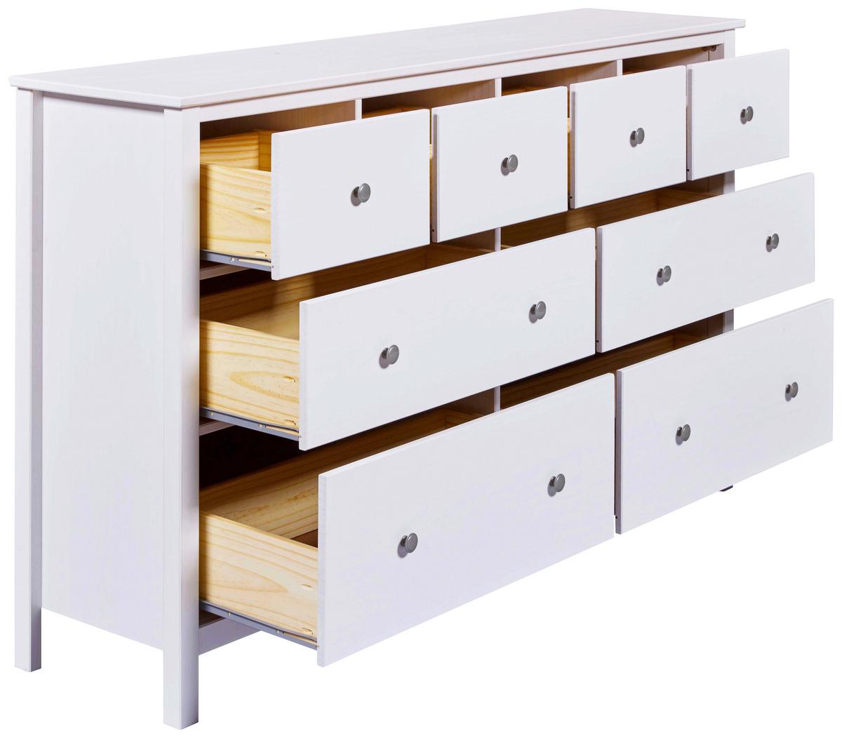 Sideboard Chilly Home - Weiß, Design, Holz (160/96/40cm) - Livetastic