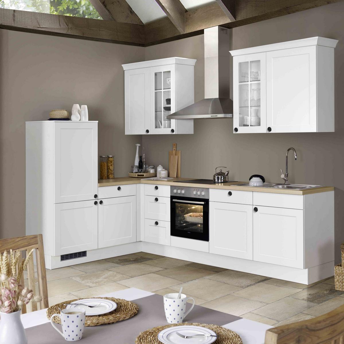 Frontfarbe Ip4250 Weiß Matt - Weiß, MODERN, Holzwerkstoff - Impuls