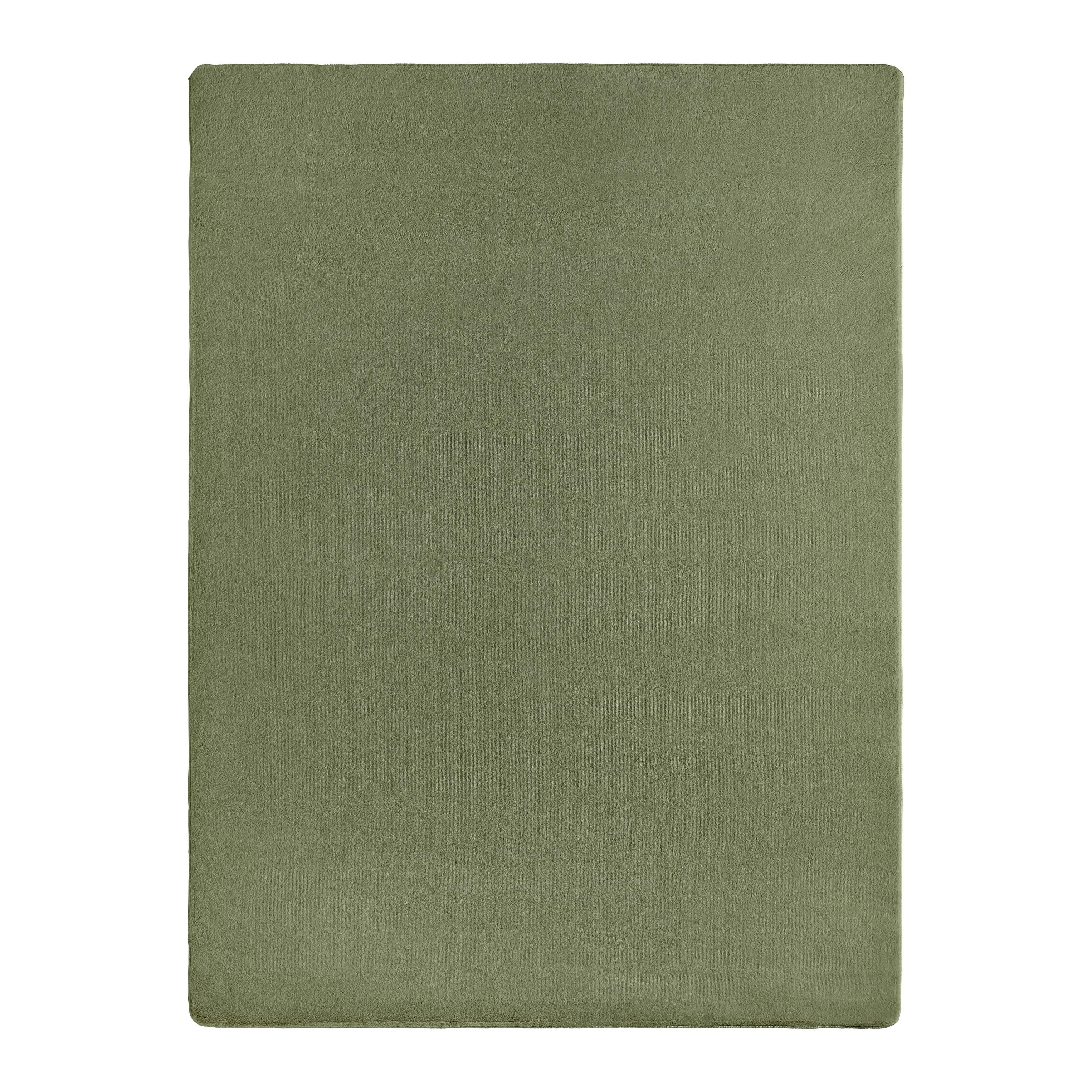 KOŽEŠINOVÝ KOBEREC PÄLSA-BASED - zelená, Konvenční, textil (160/230cm) - Mömax