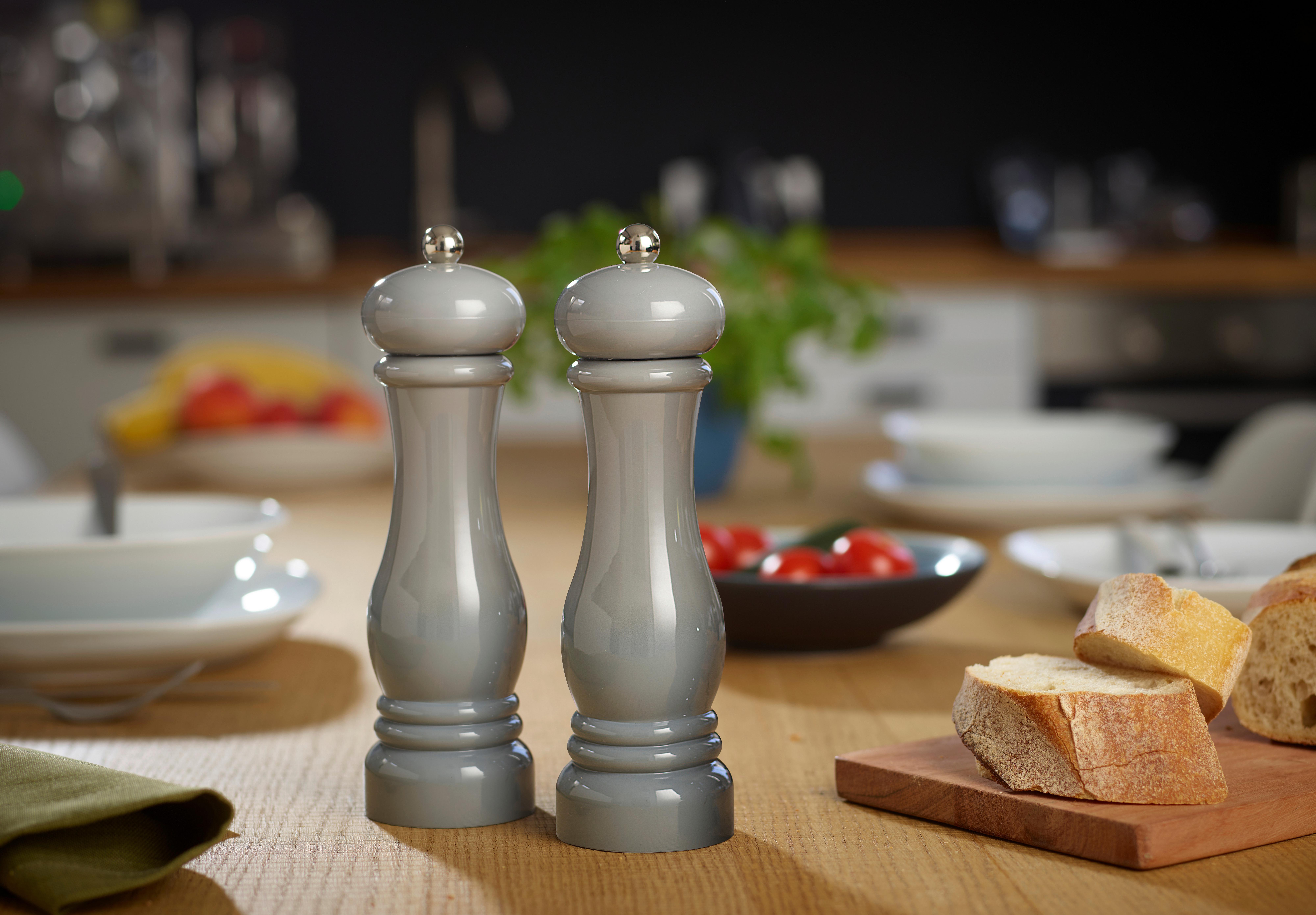 Salz- und Pfeffermühle Ew-Pm-2007g - Grau, Basics, Keramik/Kunststoff (6/21,5cm) - Echtwerk