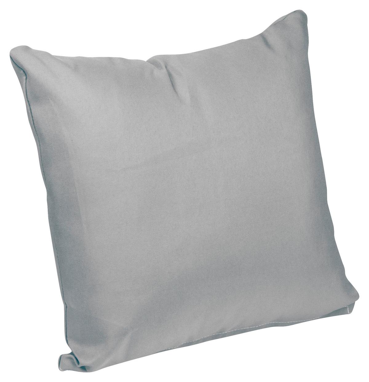 Loungegarnitur 3-Tlg San Jose aus Metall mit Kissen - Anthrazit/Braun, MODERN, Holz/Textil (210/75/210cm) - Gardenson