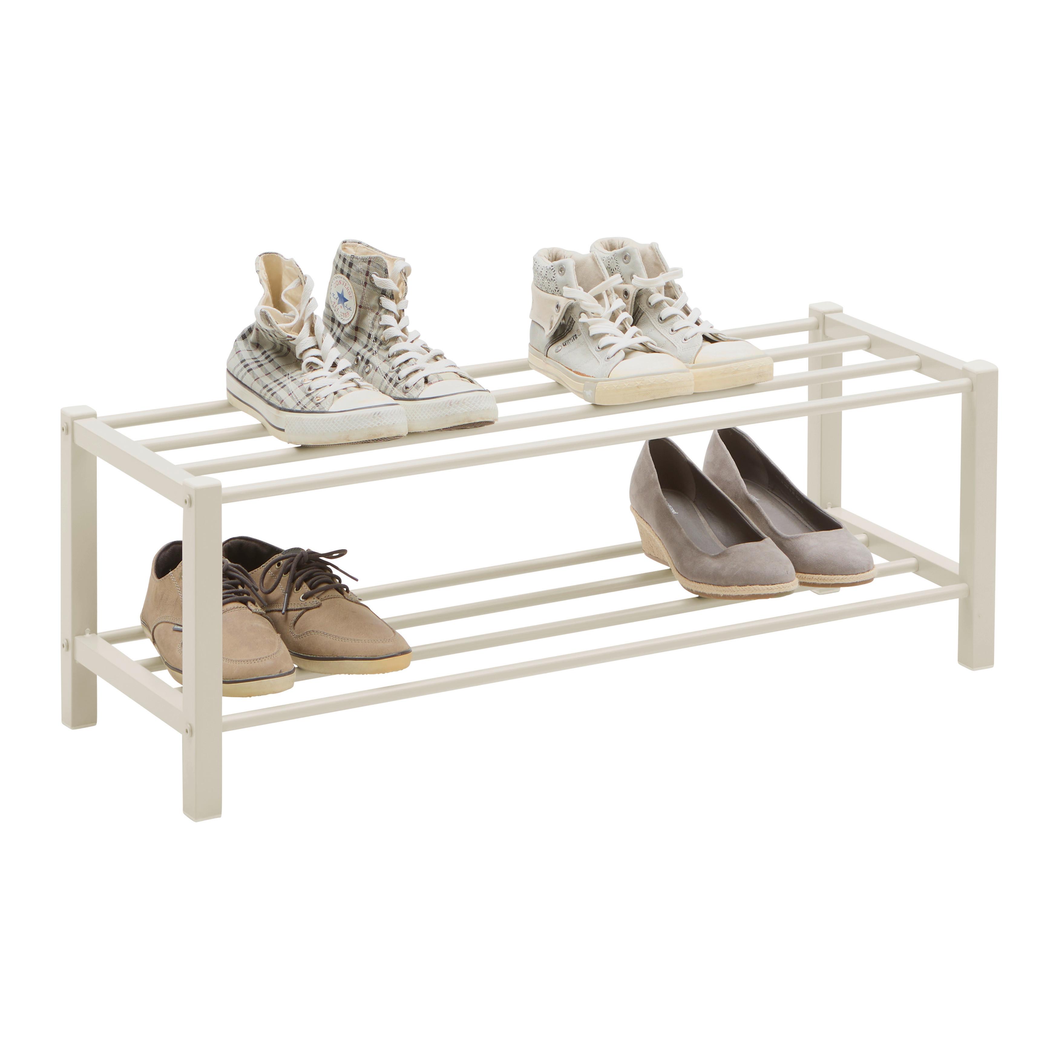 REGÁL NA BOTY BENNY -BASED/SB- - kašmírová, Moderní, kov (80/27/28,5cm) - Based