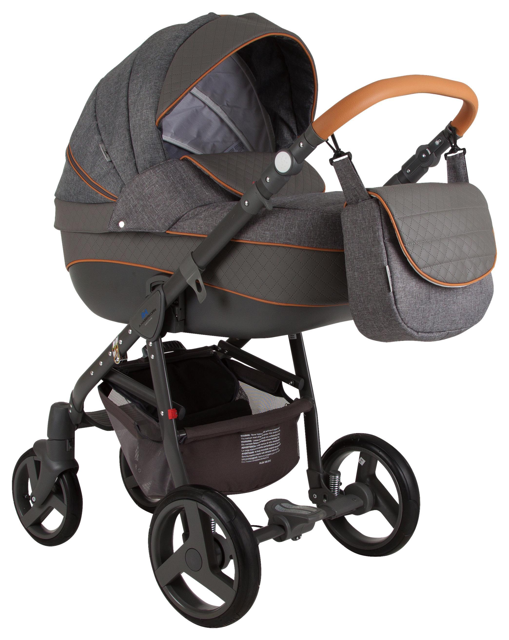 Modernen Kinderwagen in Grau kaufen