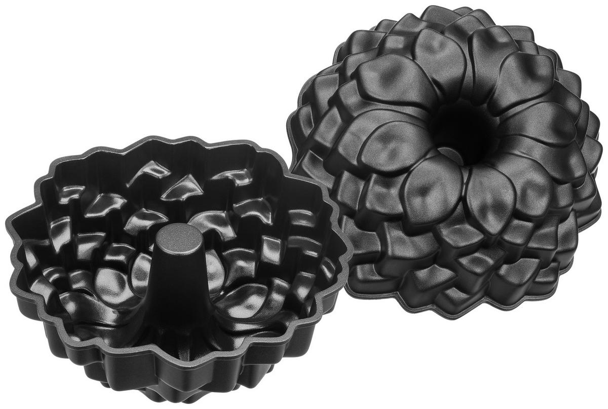 Gugelhupfform Gale - Schwarz, Basics, Metall (25/9,5cm) - James Wood