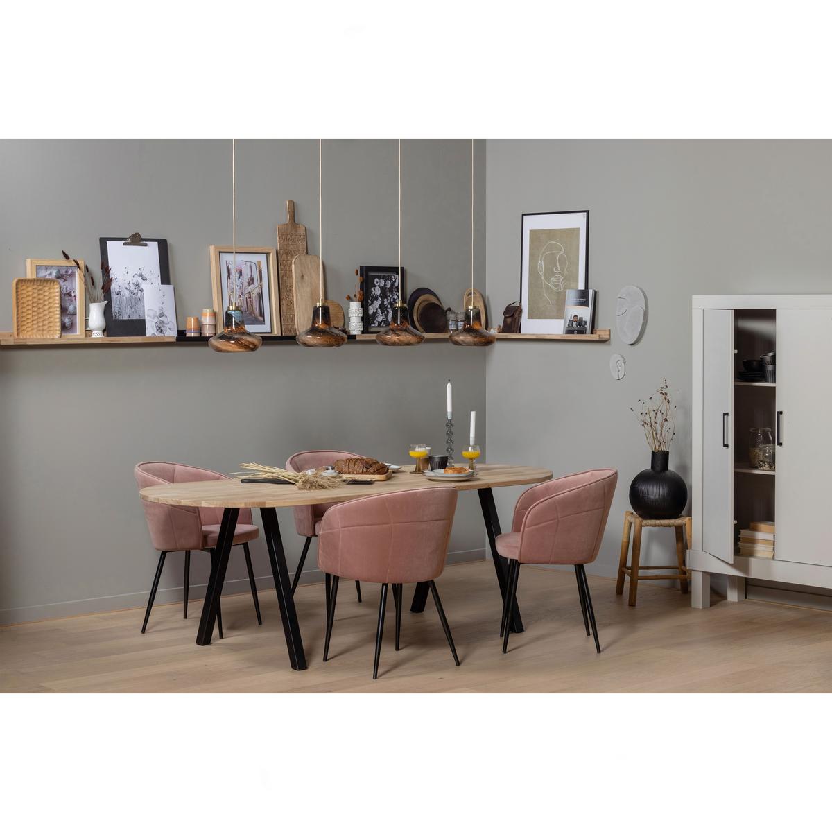 TISCHPLATTE Tablo Eichefarben L: 220cm - Eichefarben, MODERN, Holz (220/90/2,4cm) - Livetastic
