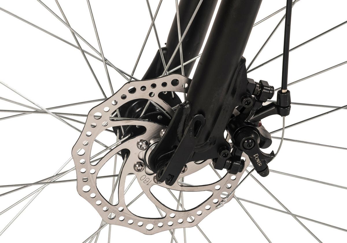 Mountainbike Schwarz/grün 26 Zoll, Rahmen 46 Cm - Schwarz, KONVENTIONELL, Metall (25/140/60cm)