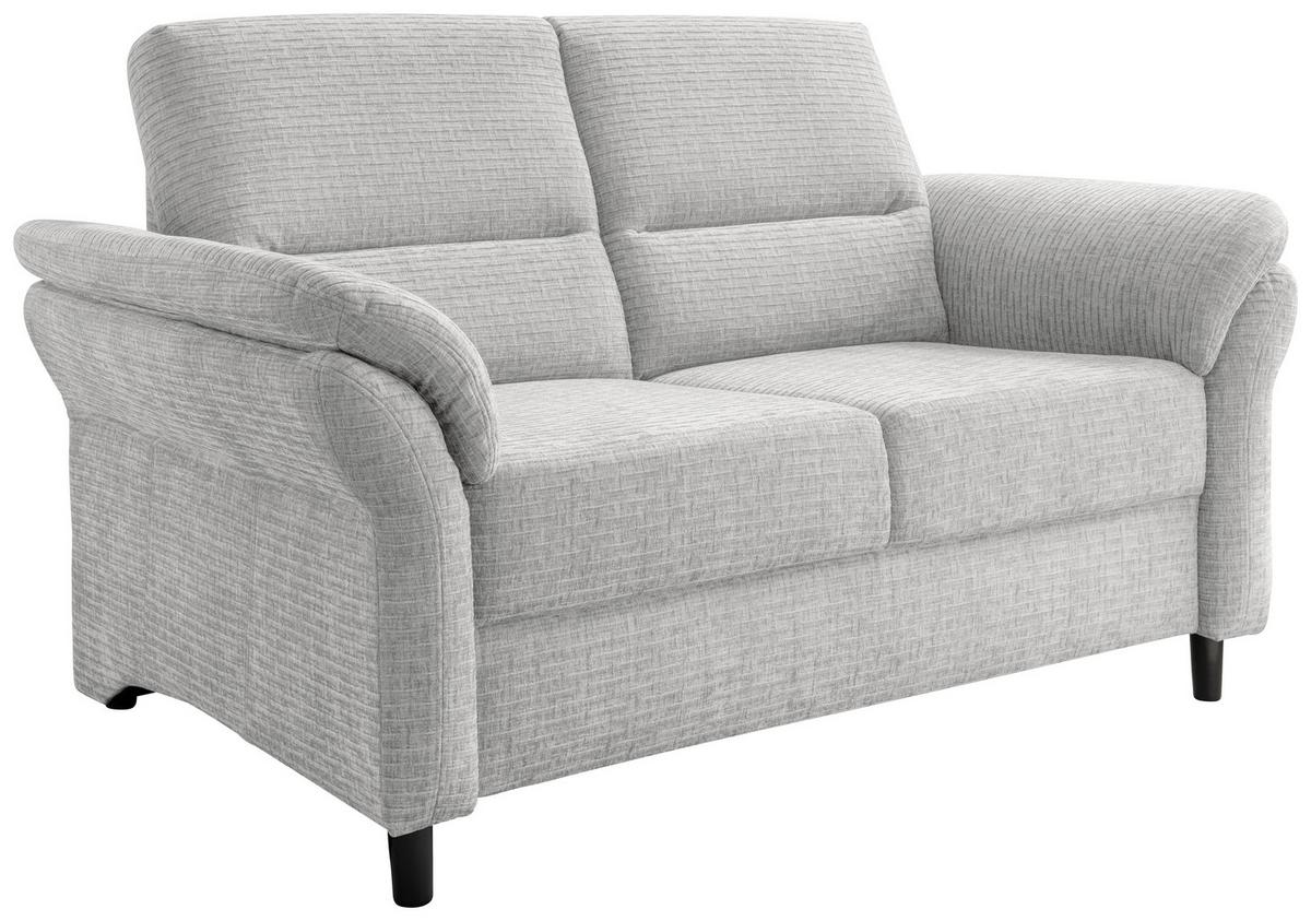 2-Sitzer-Sofa Cavoli, Weiß B: 147 cm - Schwarz/Weiß, MODERN, Textil (147/90/89cm) - Livetastic