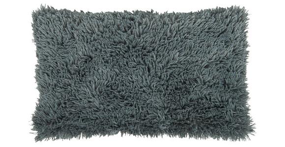 Zierkissen Carina 30x50 cm Polyester Anthrazit - Anthrazit, MODERN, Textil (30/50cm) - Luca Bessoni