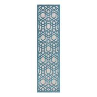 Outdoorteppich 503119374190 - Blau, Basics, Textil (66/230cm)