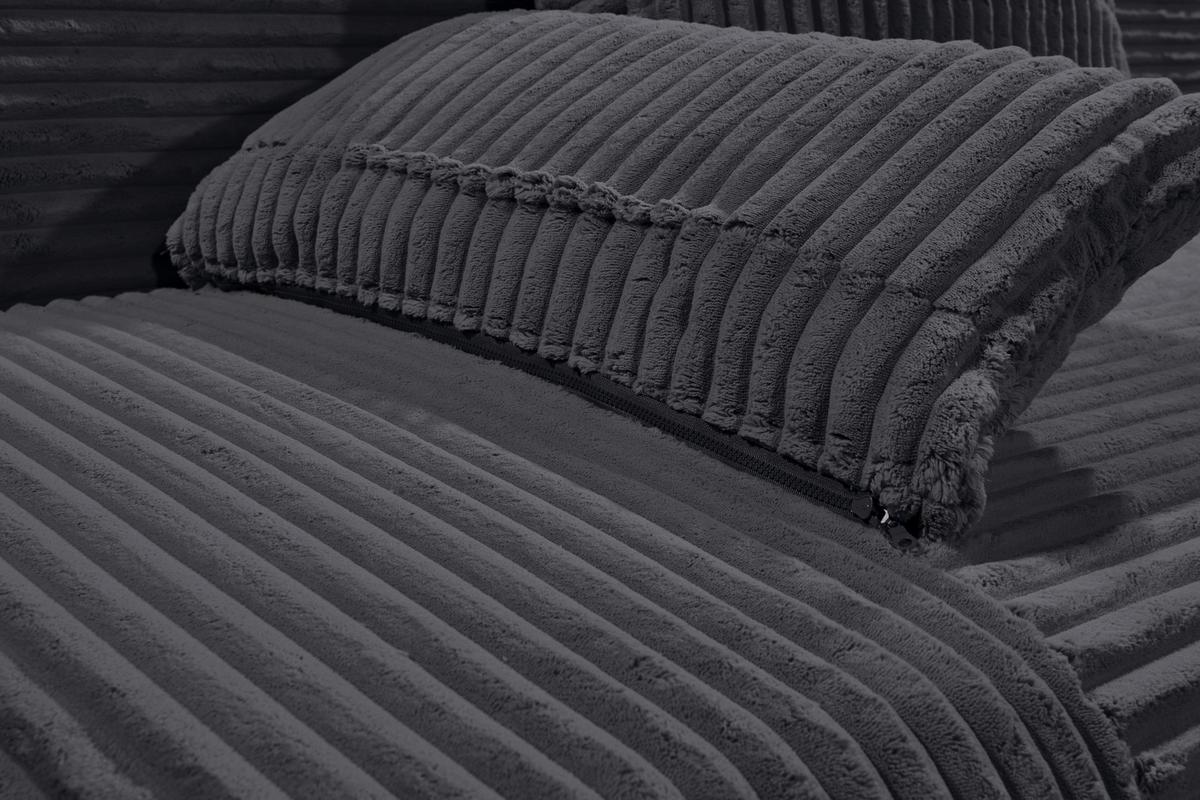 Schlafsofa Sally Schwarz B: 211 cm - Schwarz, KONVENTIONELL, Textil (211/96/105cm) - MID.YOU
