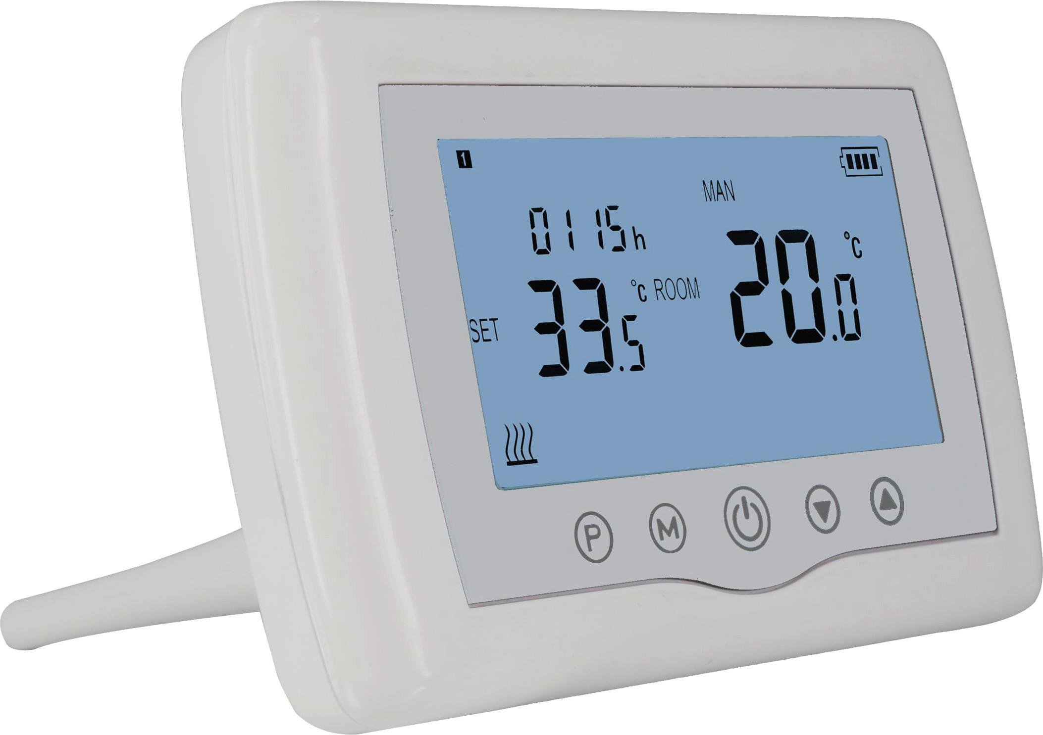 Thermostat 4402990120196 - Weiß, Basics, Kunststoff (13,5/8,8/2,2cm)