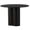 Esstisch Olivia - Schwarz, Design, Holz/Holzwerkstoff (110/110/75cm) - Livetastic