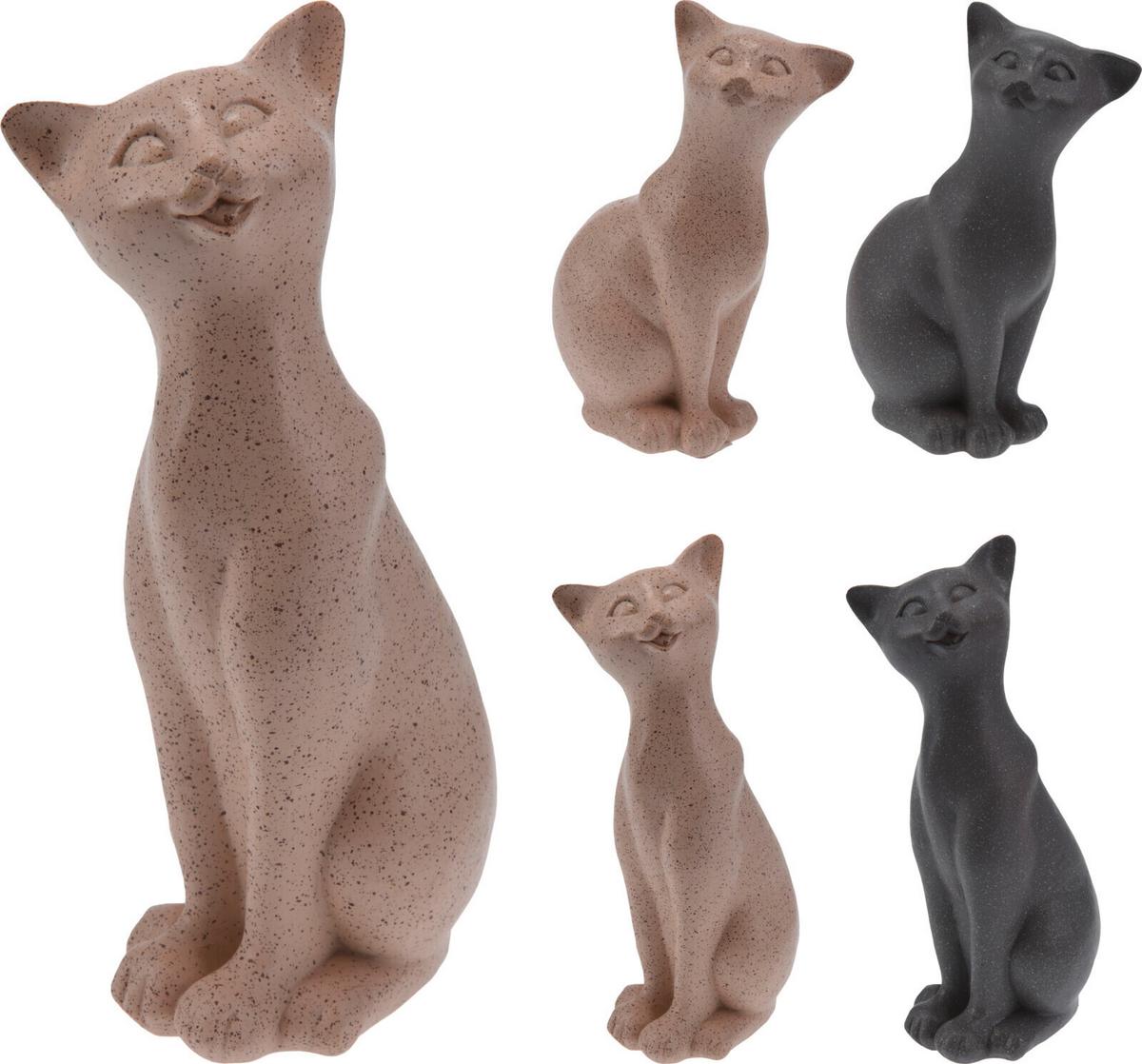 Dísz Macska 252731550 - műanyag (6,5/9/18cm)