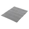 Wc-vorleger Tikka Silberfarben 55x65 Cm Waschbar - Silberfarben, Basics, Textil (55/65cm) - Kleine Wolke