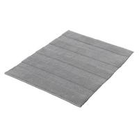 Wc-vorleger Tikka Silberfarben 55x65 Cm Waschbar - Silberfarben, Basics, Textil (55/65cm) - Kleine Wolke