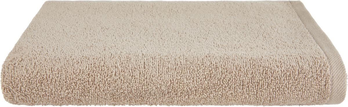 Törölköző Flora Kb. 70/130cm - taupe, Romantik / Landhaus, textil (70/130cm) - James Wood