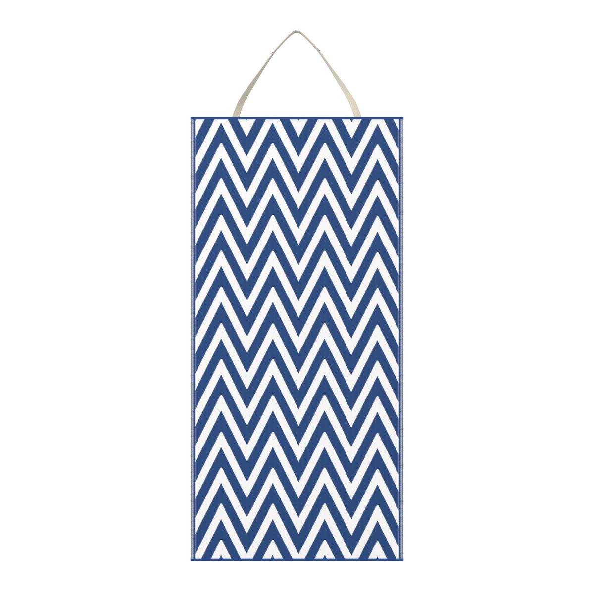 PLÁŽOVÁ PODLOŽKA RIYA - modrá, Moderní, textil/plast (70/170cm) - Bessagi Garden