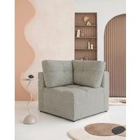 Sofaelement Lulu Grau B: 91cm - Schwarz/Grau, Design, Textil (91/94/91cm) - MID.YOU