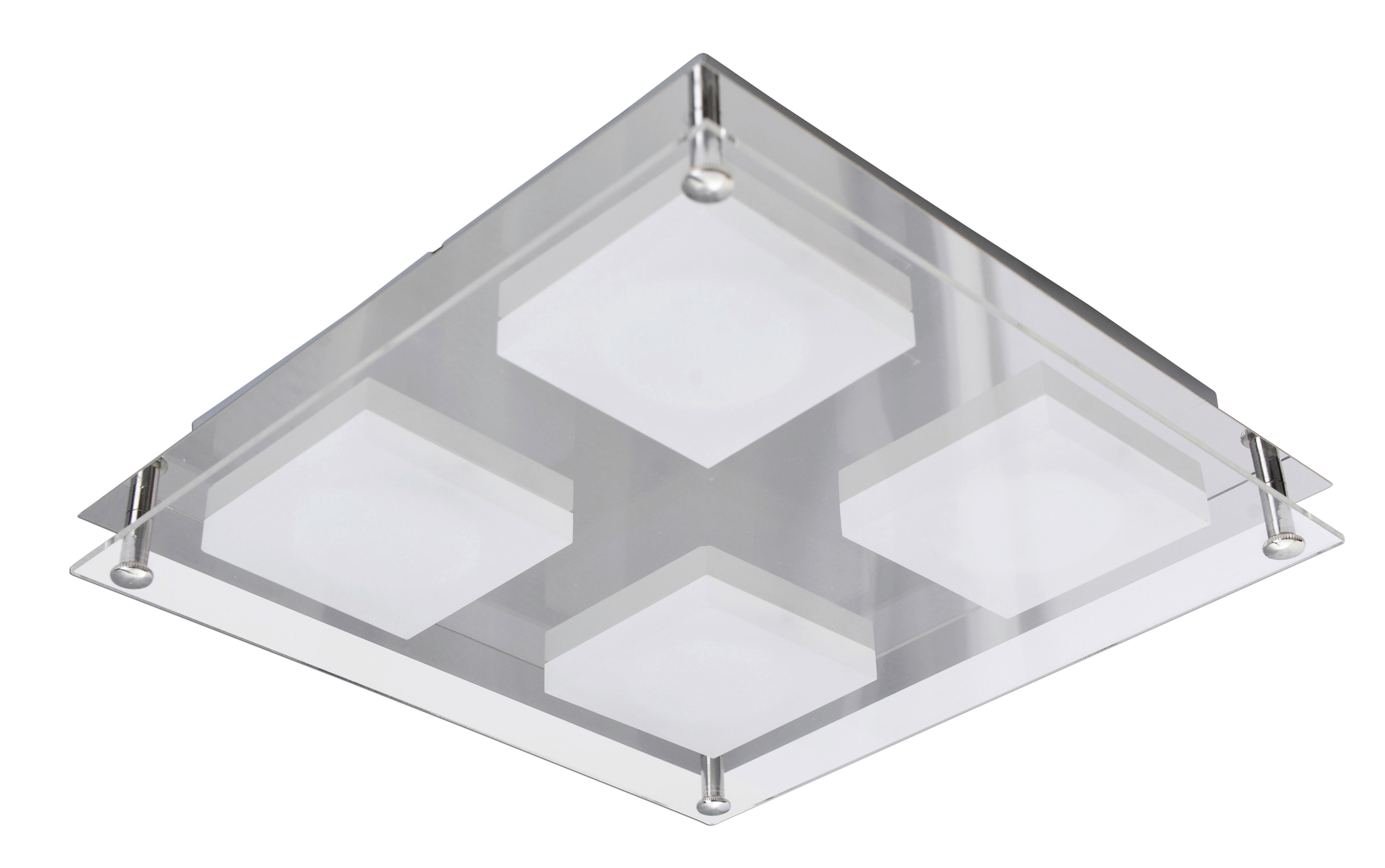 Led-deckenleuchte L: 24 Cm Quadratisch