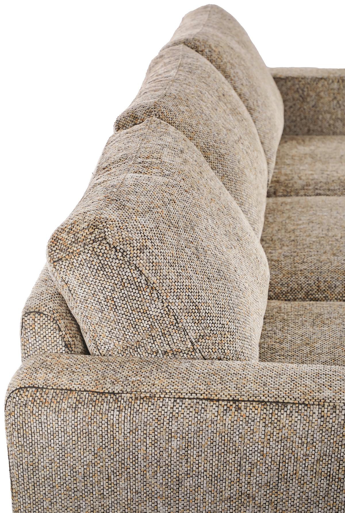 3-sitzer-sofa Parma Multicolor Chenille B: 208 Cm - Multicolor/Schwarz, Basics, Holz/Textil (208/83/151cm) - Livetastic