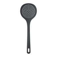 Naberačka s otvormi na cedenie KIKI - tmavosivá, Konventionell, plast (33,5cm) - Mömax
