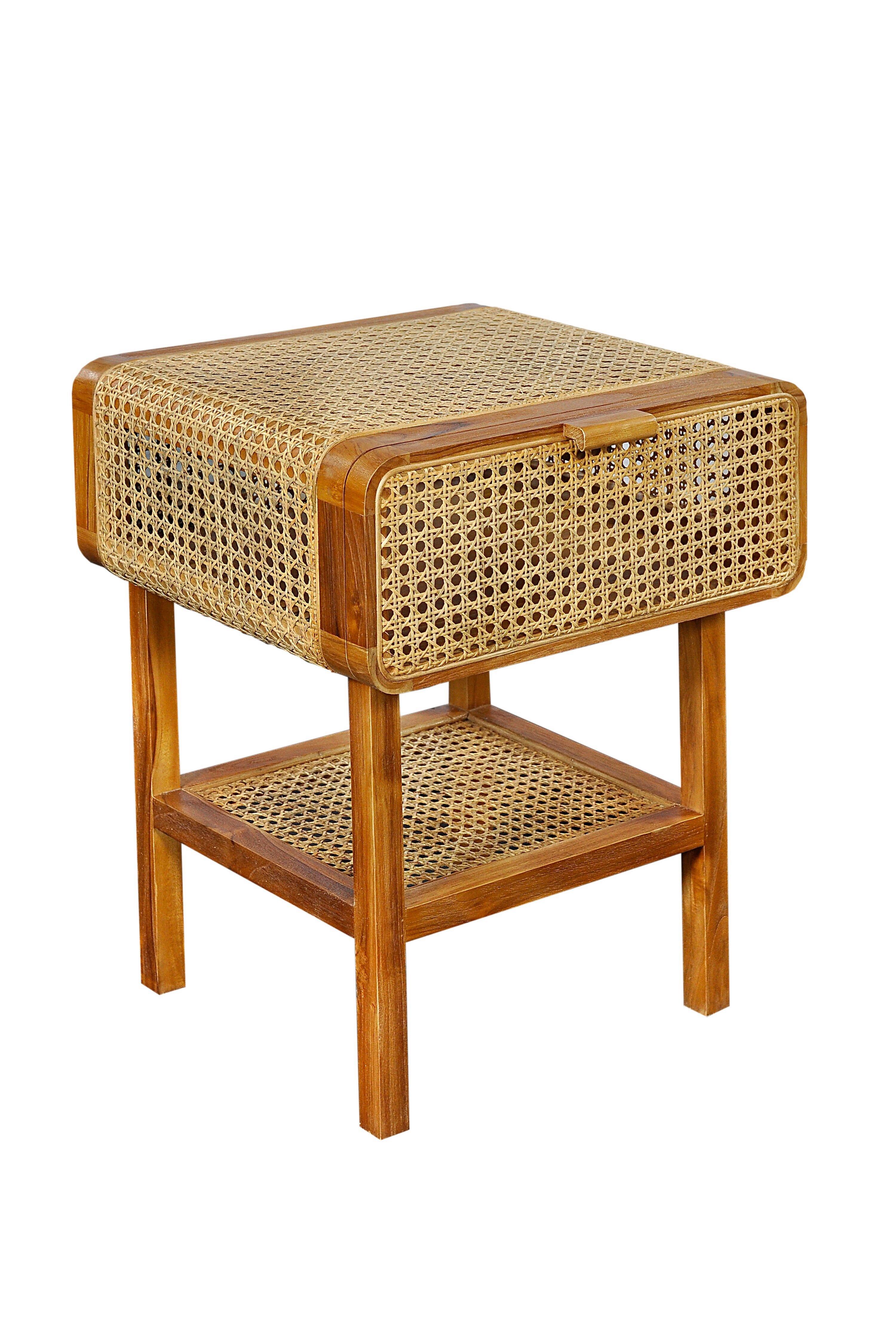 NACHTKÄSTCHEN Naturfarben B: 48cm - Naturfarben, Basics, Holz (48/60/45cm) - Livetastic