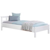 Posteľ z masívu Merci - 100x200cm - biela, Konventionell, drevo (100/200cm) - MID.YOU