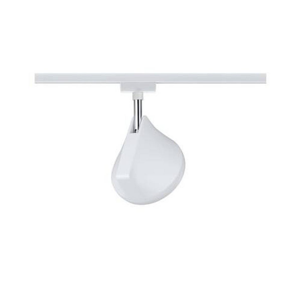 Schienensystem Urail Strahler 95447 in Weiß, Rund - Weiß, Basics, Metall (12,3/19,1cm) - Paulmann