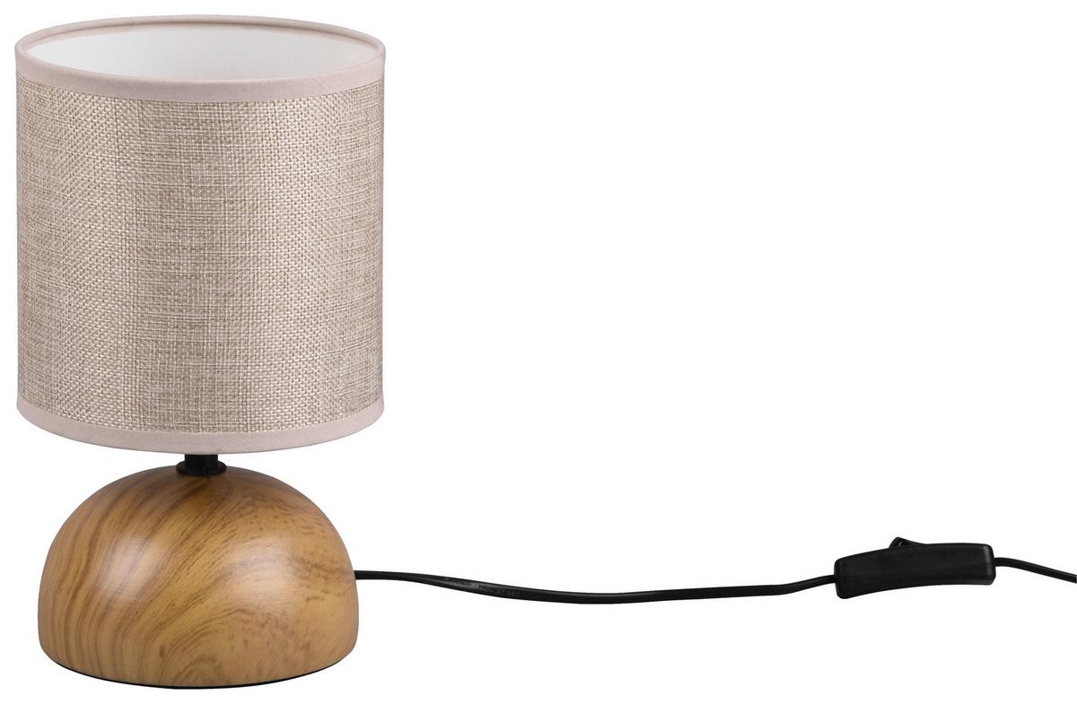 Tischlampe R50351035 Beige R50351035 - Beige/Braun, Basics, Keramik/Textil (14/23cm)