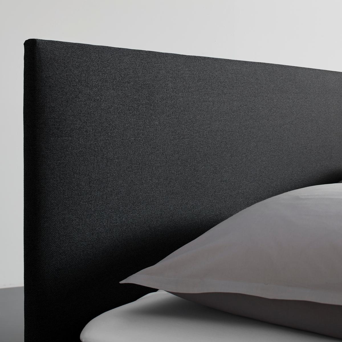 Americká postel LUCY 2, 180x200, tmavě šedá - černá/tmavě šedá, Moderní, dřevo/kompozitní dřevo (180/200cm) - Bessagi Home