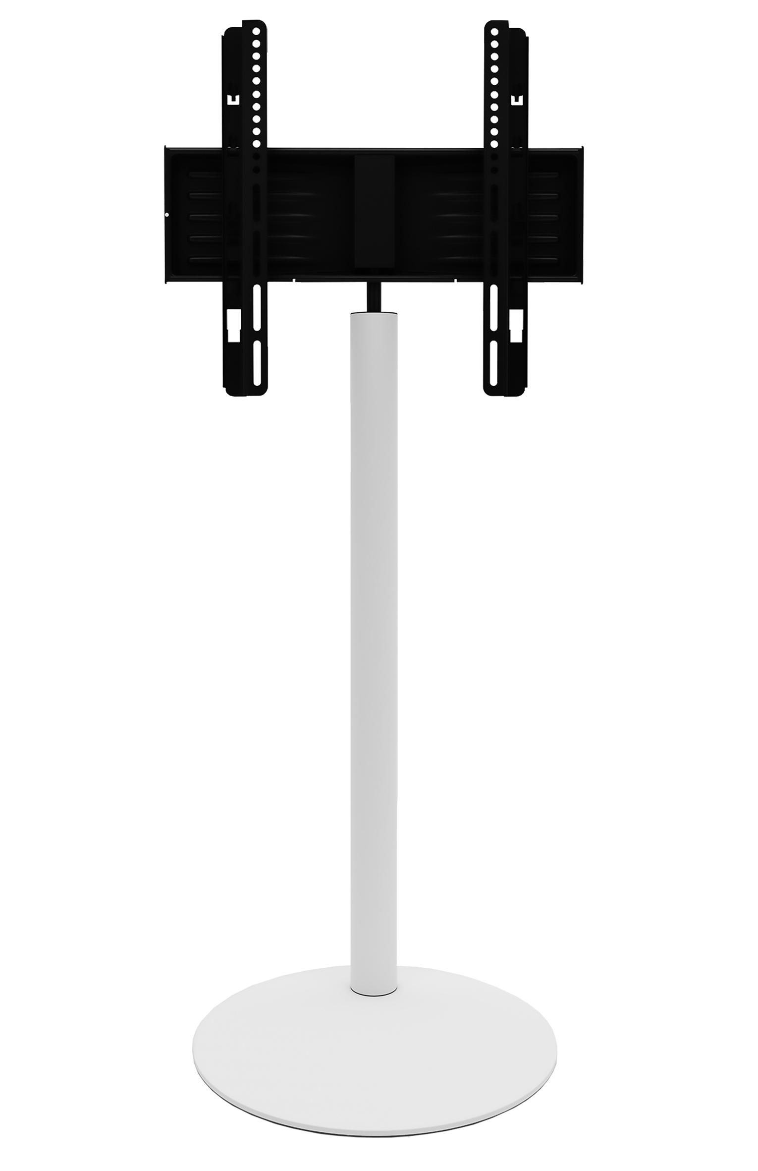 TV-Rack Schwenkbar Cirla Max. 40 Kg - Weiß, Basics, Metall (45/100/45cm) - MID.YOU