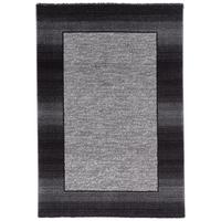Webteppich Liquido Bordo Grau 65x130 cm - Grau, Basics, Textil (65/130cm) - Novel