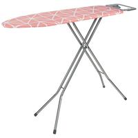 Vasalódeszka Basti Graphic Rose - rózsaszín/fehér, Basics, textil (141/90/30cm) - Homezone