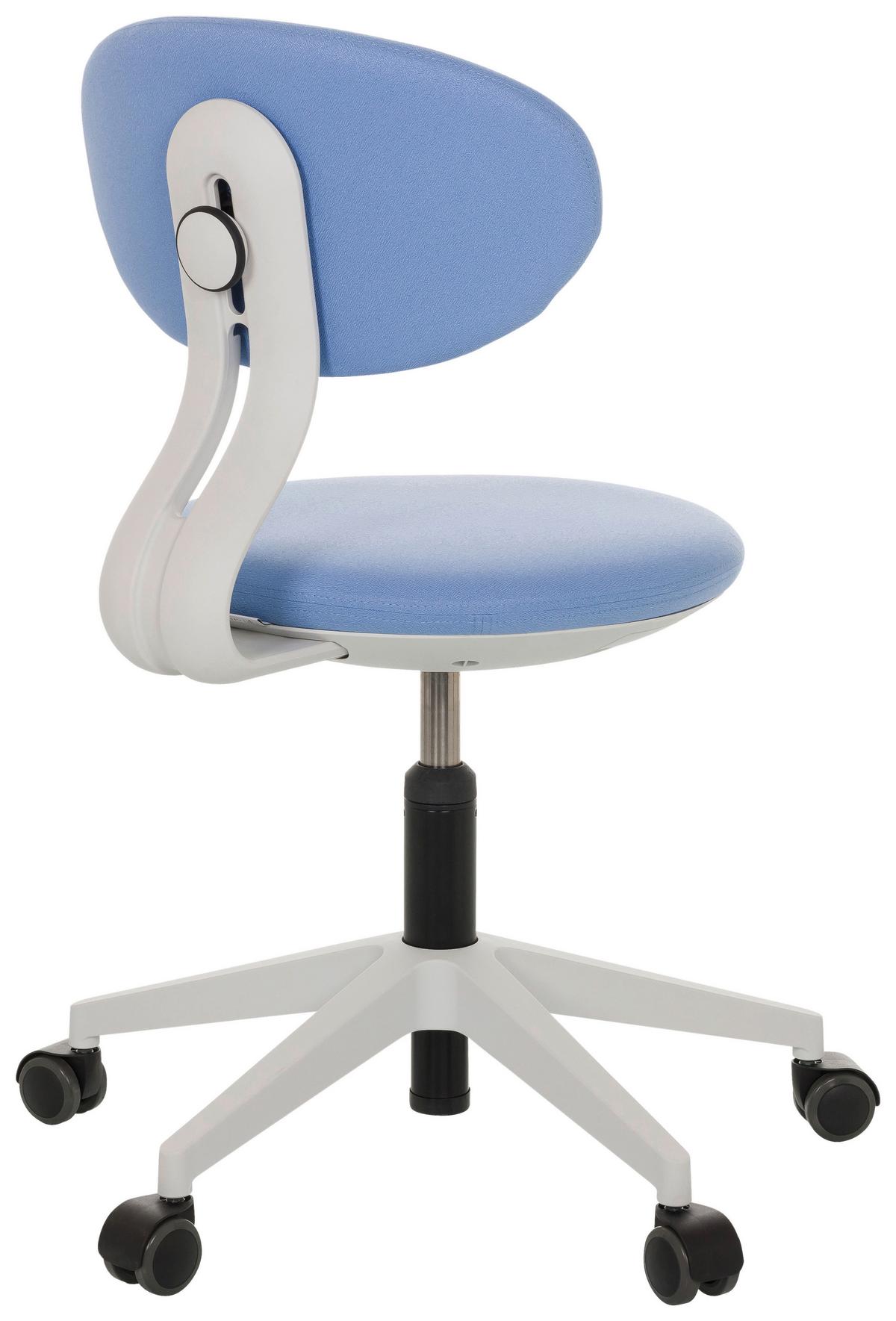 Jugenddrehstuhl Minimovo - Blau/Grau, Basics, Kunststoff/Textil (42/66-87/52cm) - MID.YOU