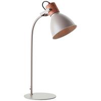 Tischleuchte 94555/20 Erena - Taupe, Basics, Holz/Metall (18/52/28,5cm) - Brilliant