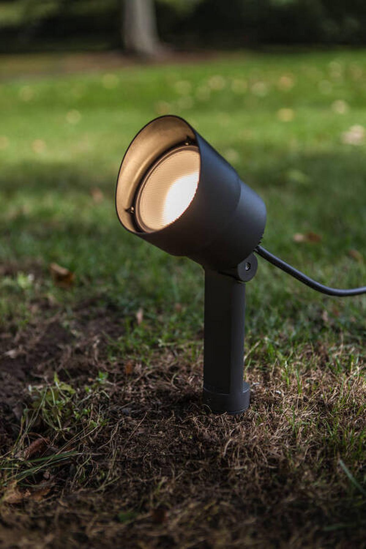 Led Außenleuchte Explorer 5,3 Watt, Aluminium - Anthrazit, Design, Metall (43,00/9,05/9,10cm)