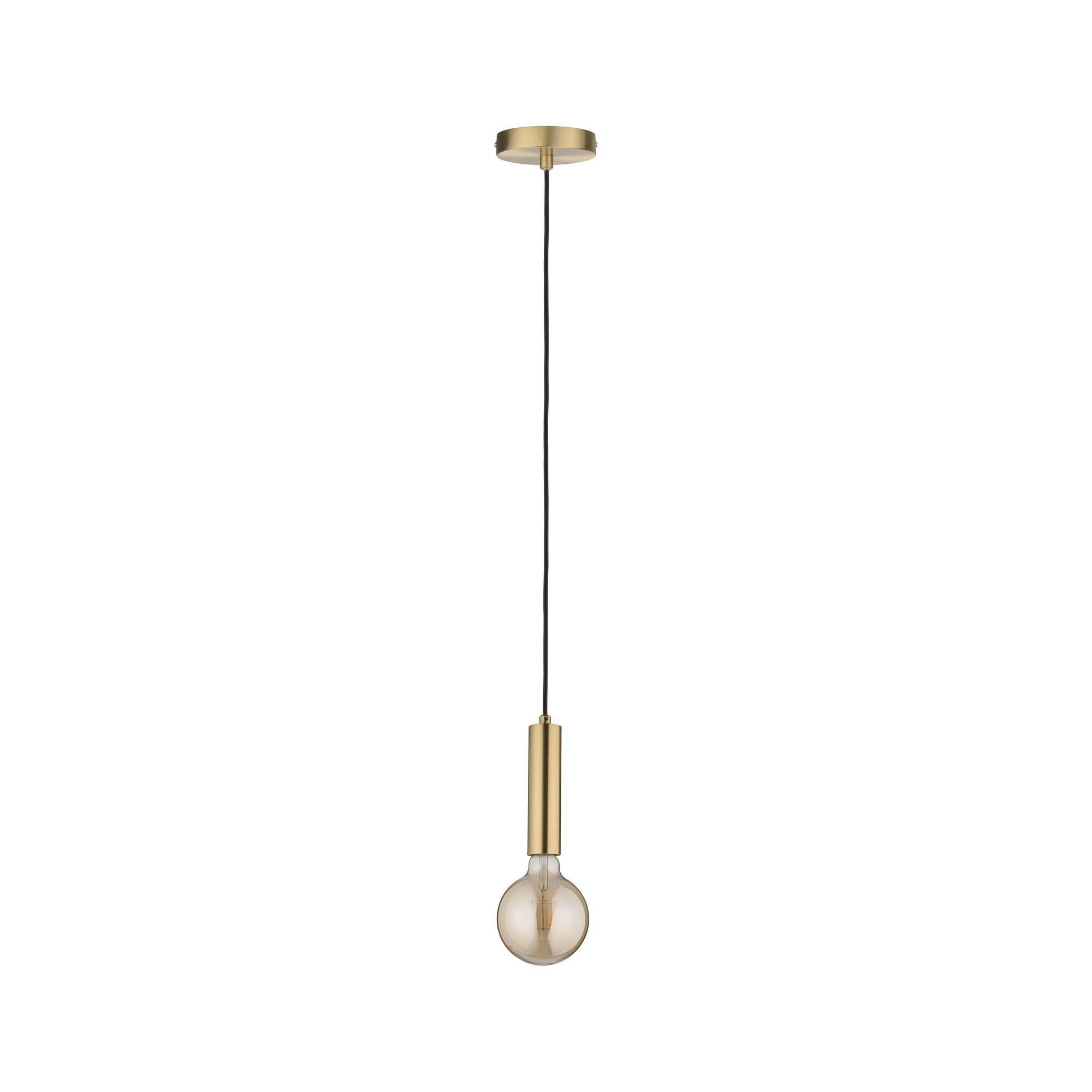Hängeleuchte 1-Flammig, Messingfarben - Basics (10/150cm) - Paulmann