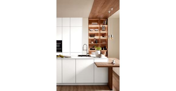Einbauküche Eastbourne - Eichefarben/Weiß, MODERN, Holzwerkstoff - Vertico
