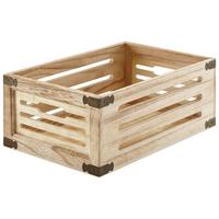 BEDNA RONNY - přírodní barvy, dřevo (32/19/12cm) - Mömax