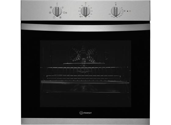 Indesit Einbaubackofen Ifw 3534 H Ix - Edelstahlfarben/Schwarz, MODERN, Glas/Metall (59,5/59,5/55,1cm) - Indesit Indesit Einbaubackofen Ifw 3534 H Ix - Edelstahlfarben/Schwarz, MODERN, Glas/Metall (59,5/59,5/55,1cm) - Indesit