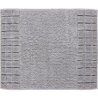 Bidet-vorleger Chess - Grau, KONVENTIONELL, Textil (50/60cm) - Grund