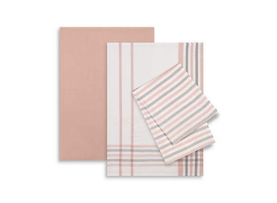 Sada Utěrek Erika 3-dílná - šedá/bílá, textil (50/70cm) - Mömax modern living Sada Utěrek Erika 3-dílná - šedá/bílá, textil (50/70cm) - Mömax modern living