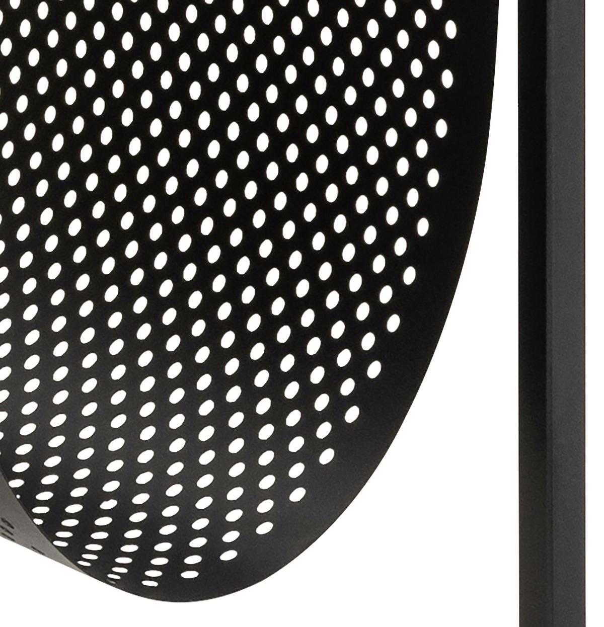 Konferenční stolek Seaford 110cm - černá, Trend, kov/kompozitní dřevo (110/60/40cm)