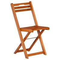 Gartensessel Klappbar 2er-Set Porto Echtholz - Naturfarben, KONVENTIONELL, Holz (40/82/49cm) - Gardenson