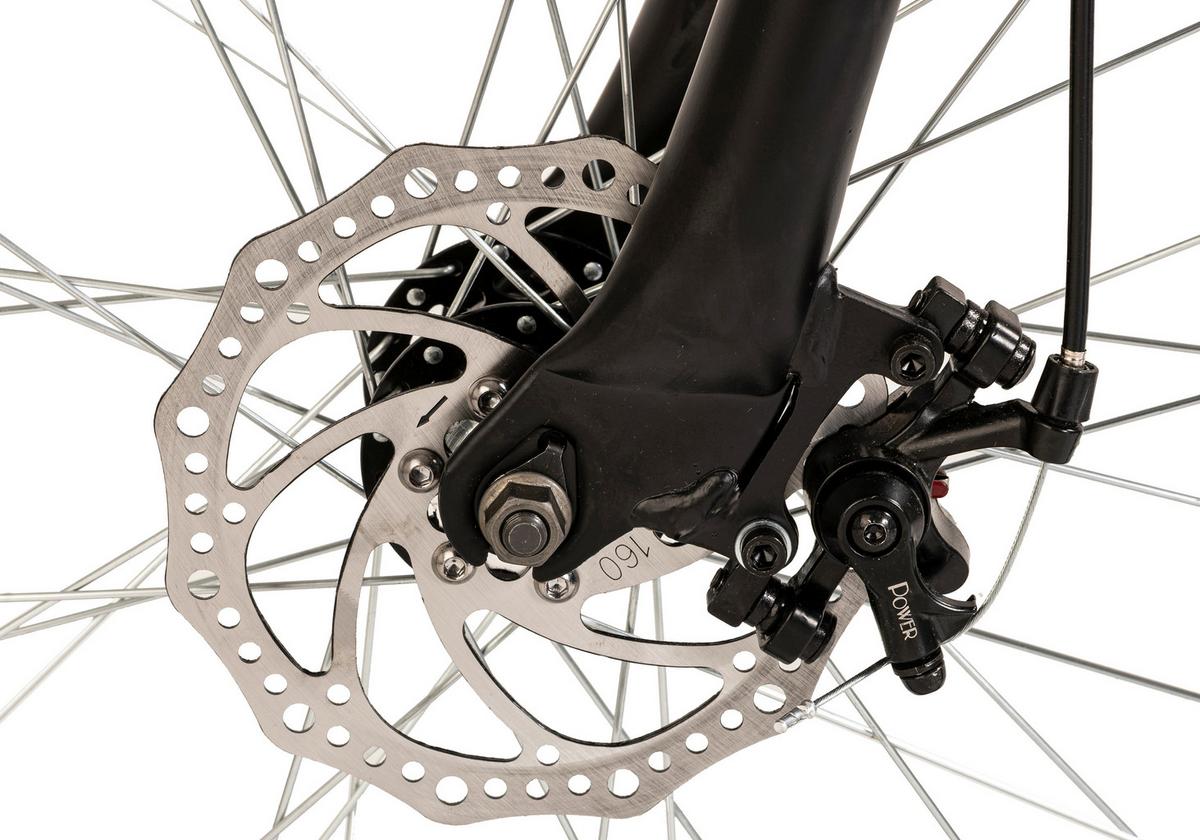 Mountainbike 405m - Schwarz, KONVENTIONELL, Metall (25/140/60cm)
