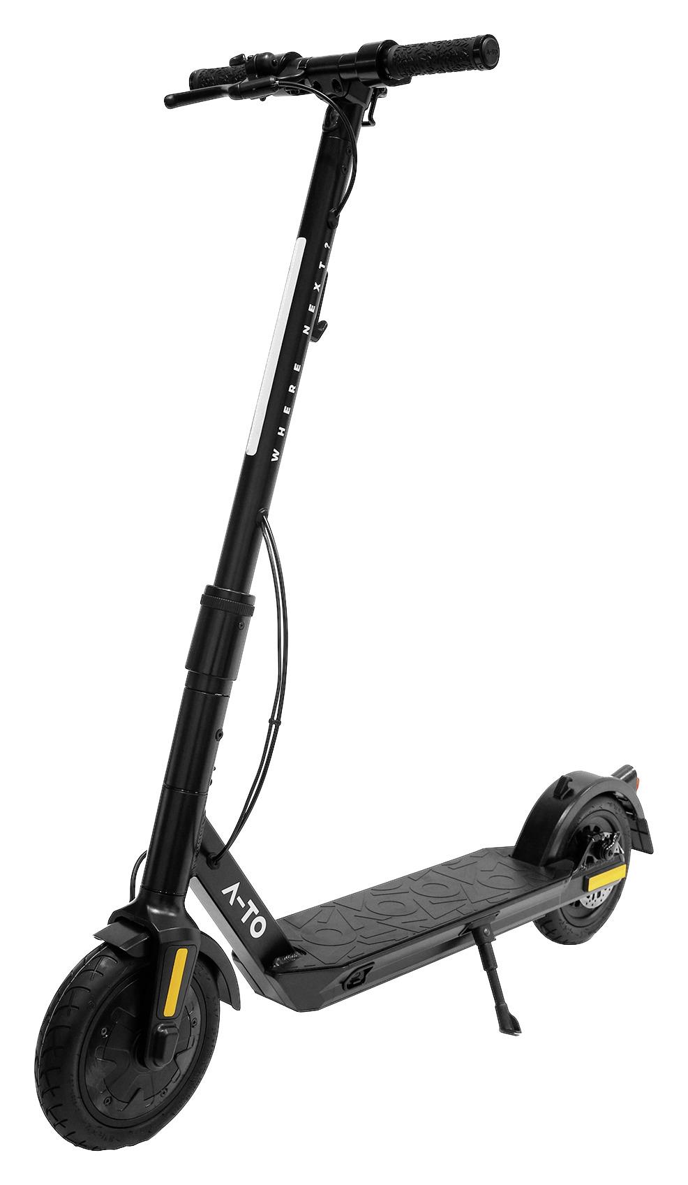Elektroscooter A-To E-Scooter Ultron Air - Schwarz, KONVENTIONELL, Kunststoff/Metall (110/43/115cm) - Atrigo
