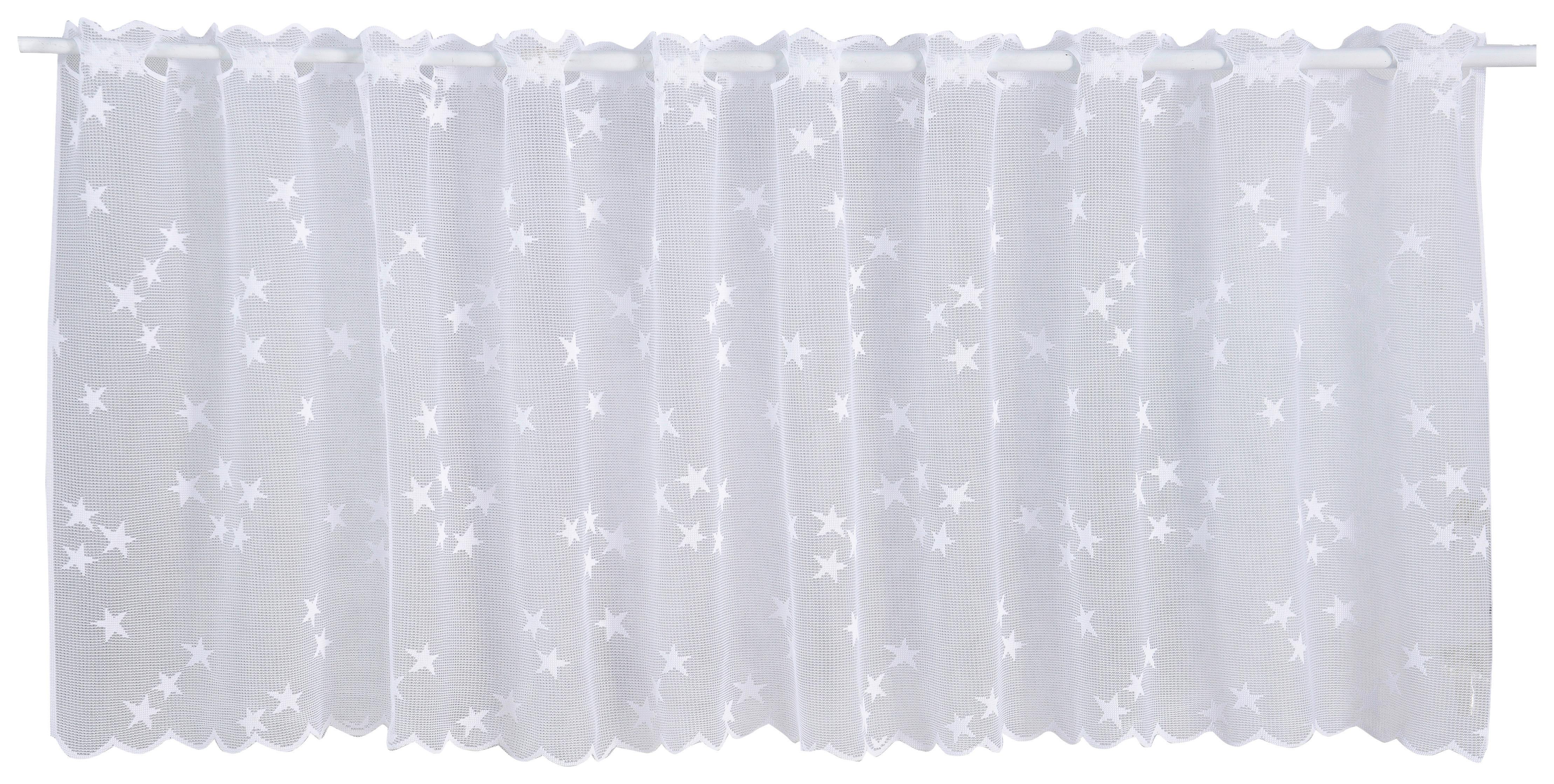 Gardine transparent Sabine BxL: 45x150cm