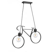 Pendelleuchte Schwarz Hg L: 67 Cm 22w - Schwarz Hochglanz, Basics, Metall (67/4/125cm)